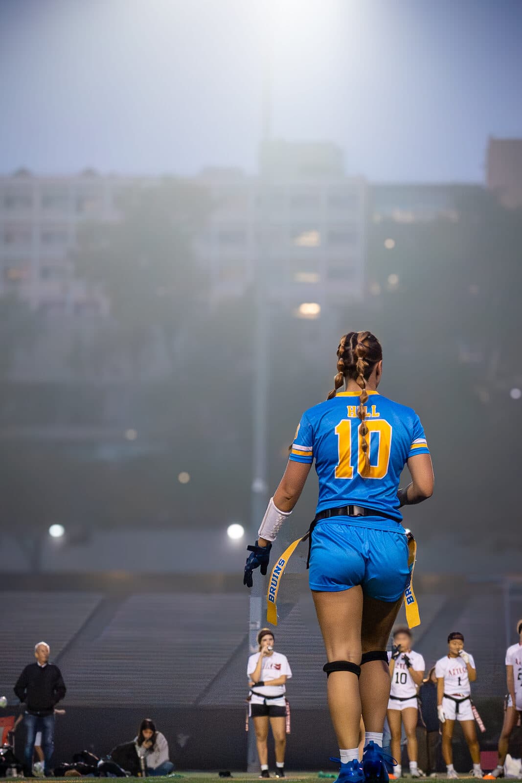 Under the lights — vs. San Diego State
