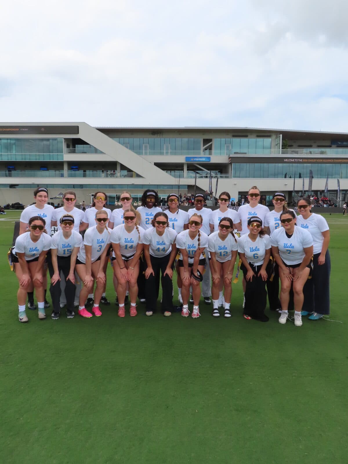 UCLA Flag Football — first game in program history
